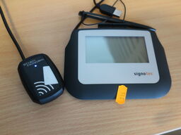 Kodningssæt til kort & SIGNOTEC underskriftlæser