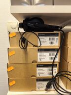 4 stk. VOXICON UC610 DUO headset (ubrugt)