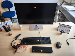 27" HP EliteDisplay E273 inkl. dockingstation m.v.