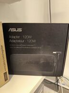 Strømforsyning/lader ASUS 120W (ubrugt)