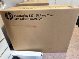 23" skærm HP EliteDisplay E231 (ubrugt)