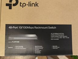 Netværksswitch TP-LINK TL-SF1048 48 port (ubrugt)