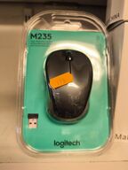 6 stk. LOGITECH M235 trådløs mus (ubrugt)