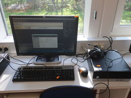 HP ProDesk | Intel i5-7500 | 8 GB | 256 GB SSD | HP 22" skærm