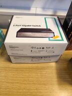 2 stk. HP OfficeConnect 1420 5 port netværksswitche (ubrugt)