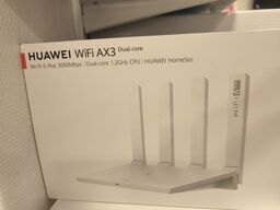 2 stk. netværksrouter HUAWEI AX3 (ubrugt)
