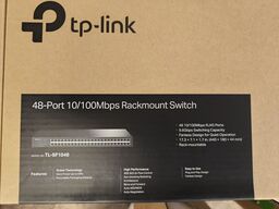 Netværksswitch TP-LINK TL-SF1048 48 port (ubrugt)