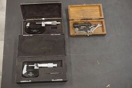 2 stk. mikrometer MAHR & MITUTOYO