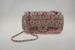 Handbag CHANEL Tweed Quilted Mini *VAT FREE*