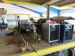 Varmeblæsere, kabelruller mv.