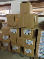 Parti østers skaller