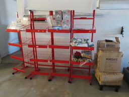 Fire salgsreoler og parti handsker