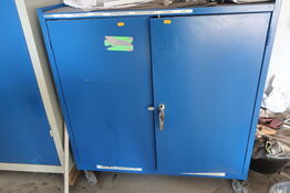 Stålskab med div. Værktøj