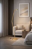 Frandsen bespoke cap floor lamp messing 127389(ubrugt)