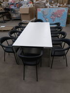 Konferencebord med 10 stk. stole