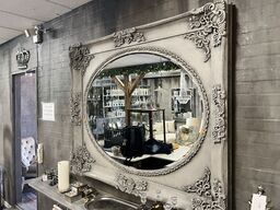 Stort spejl 156x126 cm