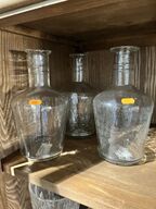 3 stk. Glaskarafler