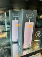 2 stk. Bloklys på batteri DELUXE 7,5x20 CM