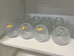 12 stk. Fyrfadsholder