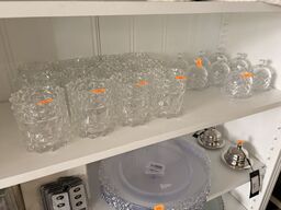 12 stk. Fyrfadsholder mm.