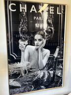 Indrammet plakat CHANEL PARIS 70x100 cm