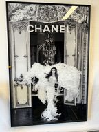 Indrammet plakat CHANEL PARIS 70x100 cm
