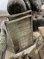 2 stk. Bakker m. Fødder 15x58x40