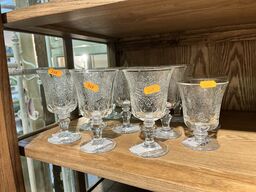 11 stk. Vinglas