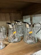 3 stk. Glaskander m. Hank