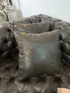 2 stk. Puder i læder