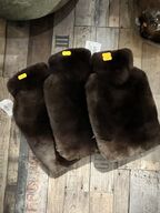 3 stk. Varmedunke i pels