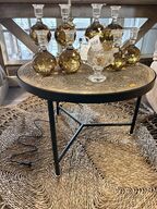 Sofabord m. Udskæring mm. 41,5x60 cm