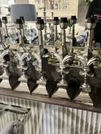 3 stk. Lamper u. Skærm COLMORE 13x13x49 cm