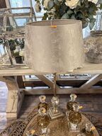 Bordlampe i jern H: 75 cm