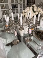 2 stk. Lysestager  KRONE 1