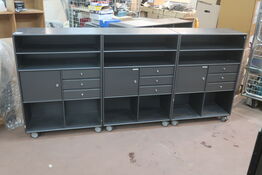 3 stk. reoler MONTANA