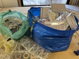 3 poser Ringe, hårklemmer + accessories