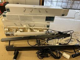 3 stk LED Spotlamper + skinnelamper PHILLIPS