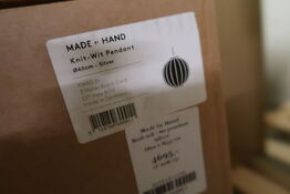 Pendel MADE BY HAND Knit-Wit Silver