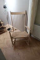 Lænestol H.J. WEGNER Fredericia Furniture J16 Rocking Soaped Oak / Natural