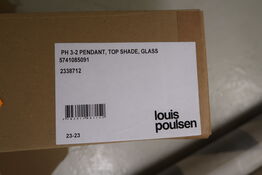 Lampeskærm LOUIS POULSEN PH 3-2 PENDANT, TOP SHADE, GLASS