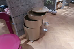 Sidebord VERPAN BarBoy af Verner Panton, Mushroom