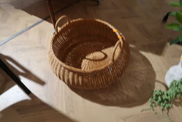 Kurv FERM LIVING Braided Basket - Low Natural