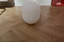 Bordlampe NORDIC TALES Bright Modeco Table Glass/Brass - Black