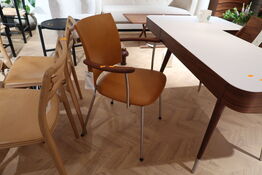 Kontorstol NAVER COLLECTION Panter Armstol Valnød / Anilin Læder