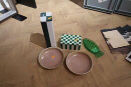 Div. Fade, samt beholdere FERM LIVING, HAY