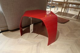 Sidebord A. PETERSEN Metal Stool By Ole Red