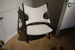 Lænestol AUDO COPENHAGEN Knitting Lounge Chair Black Oak / Barnum