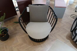 Lænestol GUBI Grace Outdoor Lounge Black Base