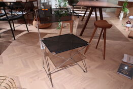 Stol HAY X-Line Sort/chrome